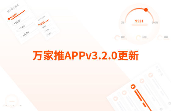 萬家推APPv3.2.0更新：【CRM】新增線索、客戶、訂單、